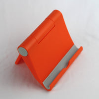 HKM-747411 Foldable Anti-Slip Phone and Tablet Holder with Adjustable Viewing Angles and Silicone Pad