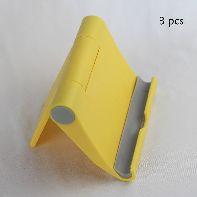 HKM-747411 Foldable Anti-Slip Phone and Tablet Holder with Adjustable Viewing Angles and Silicone Pad