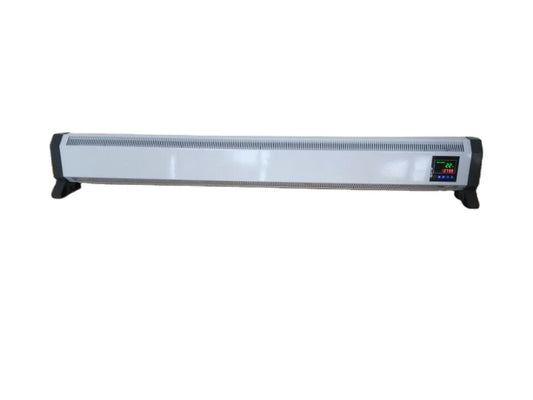 HKM-747475 Lightweight Freestanding Electric Heater with Adjustable Thermostat and Remote Control for Indoor and Outdoor Use