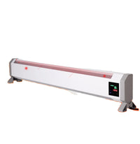 HKM-747475 Lightweight Freestanding Electric Heater with Adjustable Thermostat and Remote Control for Indoor and Outdoor Use