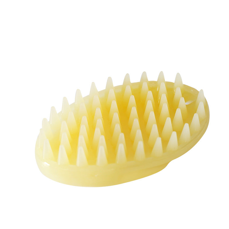 HKM-7477693 Short Hair Pet Massage Brush ¨C Rubber Hair Absorbing Grooming Comb for Dogs and Cats