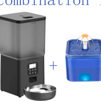 HKM-7477949 Automatic Cat Water Dispenser with LED Light and 2L Capacity, PP Material, 5V 1.5W Power Supply