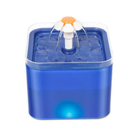 HKM-7477949 Automatic Cat Water Dispenser with LED Light and 2L Capacity, PP Material, 5V 1.5W Power Supply