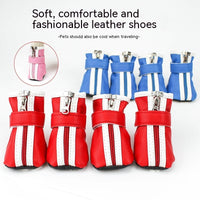 HKM-7478717 Anti-Dirty Dog Balloon Shoe Covers - Random Color, Synthetic Leather, Set of 4