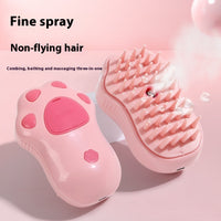 HKM-7479741 Pet Spray Massage Comb for Cats and Dogs - Durable ABS TPR Design