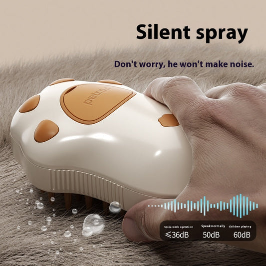 HKM-7479741 Pet Spray Massage Comb for Cats and Dogs - Durable ABS TPR Design