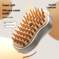 HKM-7479741 Pet Spray Massage Comb for Cats and Dogs - Durable ABS TPR Design