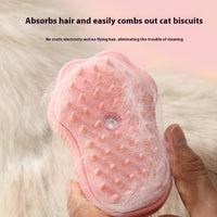 HKM-7479741 Pet Spray Massage Comb for Cats and Dogs - Durable ABS TPR Design