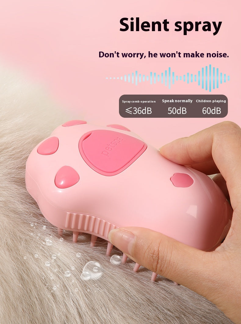 HKM-7479741 Pet Spray Massage Comb for Cats and Dogs - Durable ABS TPR Design