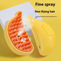 HKM-7479741 Pet Spray Massage Comb for Cats and Dogs - Durable ABS TPR Design