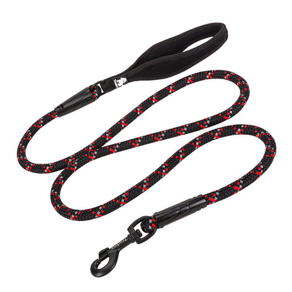 HKM-7481661 Adjustable Heavy Duty Neoprene Padded Handle Dog Walking Leash - Multiple Colors and Sizes Available