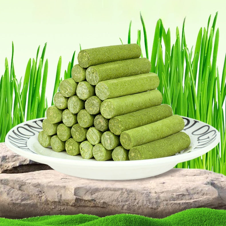 HKM-748307 Freeze-Dried Cat Grass Chicken Stick - Molar Rods for Hairball Control, 10/30/50/120pcs Variety Packs