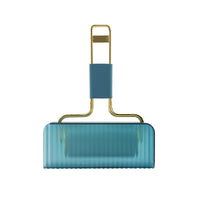 HKM-7483453 Light Luxury Wool Adhesive with Replacement Roll - Clear Frosted Green/Blue, 156x206x56MM, 200g