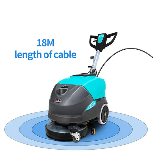 HKM-748435 Commercial Hand Push Floor Cleaning Machine for Effective Carpet Mopping and Industrial Use