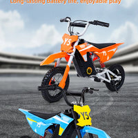 HKM-748435 Electric Off-Road Mini Motorcycle for Kids - 250W Motor, Max Speed 23 km/h, Steel & ABS Construction