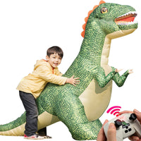 HKM-748435 Large Inflatable Remote Control Dinosaur Toy for Indoor and Outdoor Fun