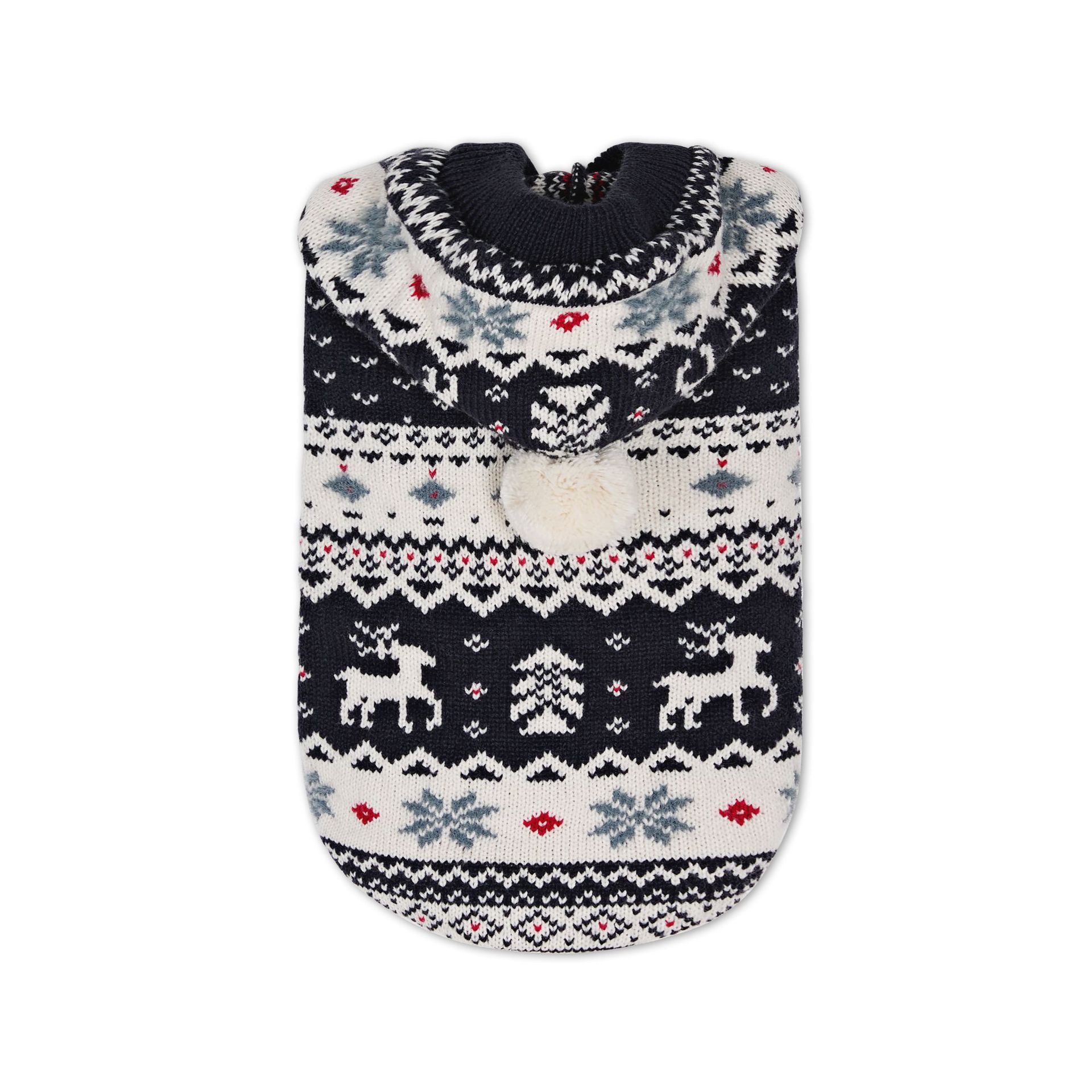 HKM-7485629 Cozy Waterproof Wool Sweater for Cats and Dogs - Soft Casual Pet Clothing