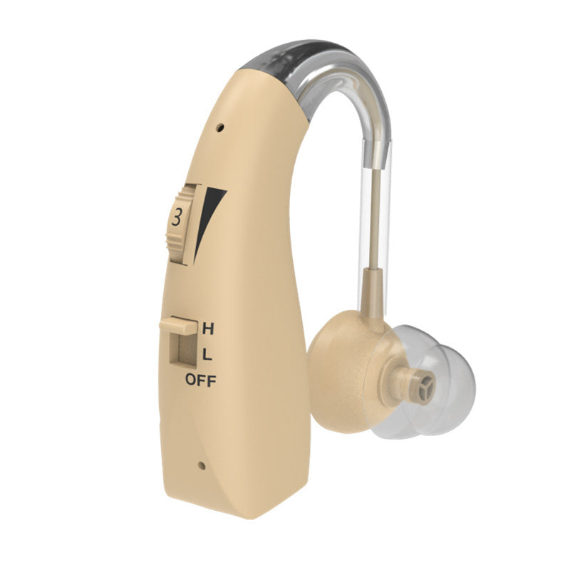 HKM-748691 Wireless Stealth Charging Ear-back Sound Amplifier with USB Power and 12+ Hour Battery Life