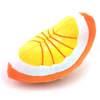 HKM-7487293 Interactive Plush Dog Chew Toy Set - 15 Soft Fruit and Cartoon Designs for Pets