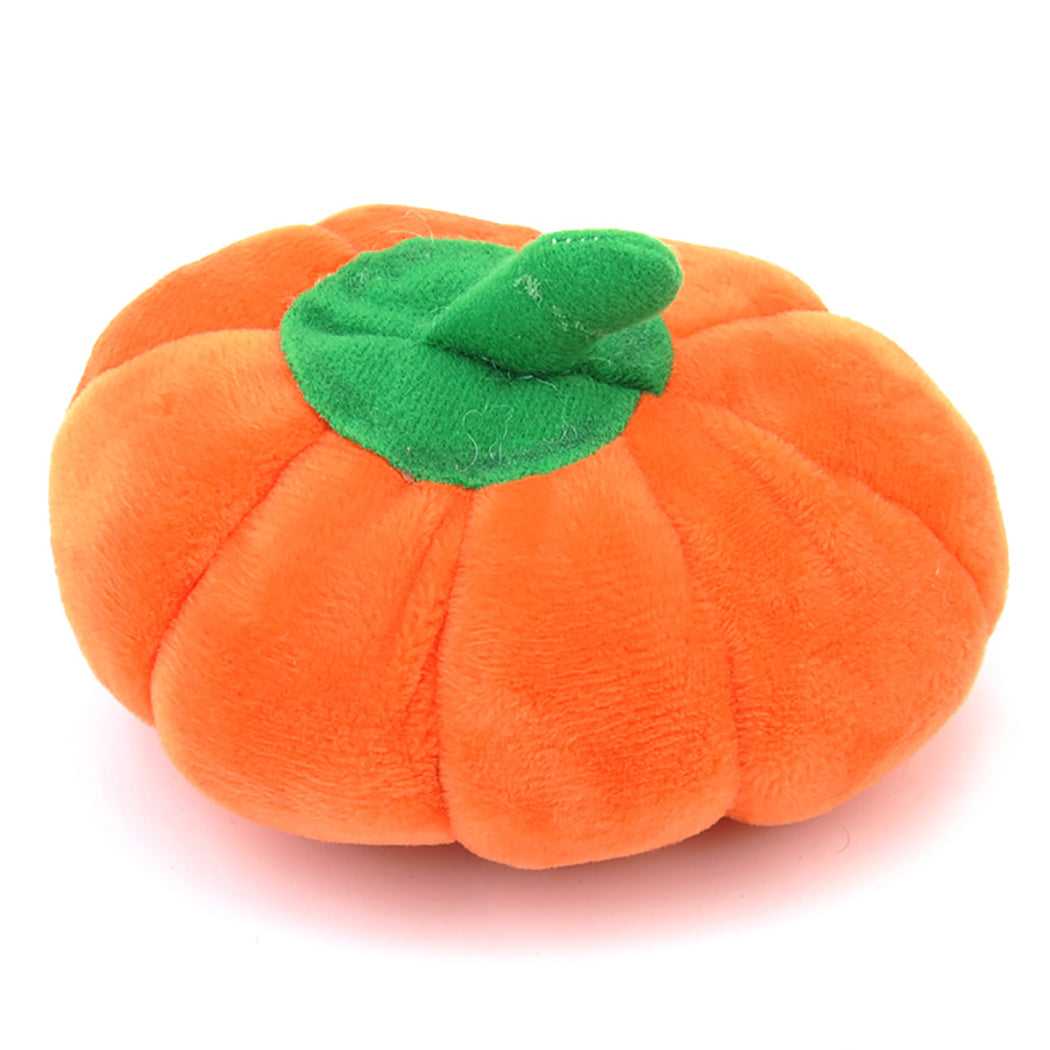 HKM-7487293 Interactive Plush Dog Chew Toy Set - 15 Soft Fruit and Cartoon Designs for Pets