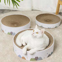 HKM-7487805 Corrugated Paper Cat Scratcher Nest - Available in Three Sizes (S, M, L)