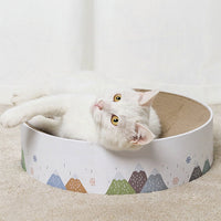 HKM-7487805 Corrugated Paper Cat Scratcher Nest - Available in Three Sizes (S, M, L)