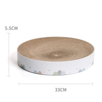 HKM-7487805 Corrugated Paper Cat Scratcher Nest - Available in Three Sizes (S, M, L)
