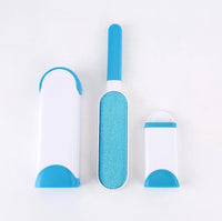 HKM-7489213 Pet Hair Removal Comb with Self-Cleaning Base and Double-Sided Lint Brush