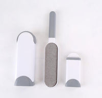 HKM-7489213 Pet Hair Removal Comb with Self-Cleaning Base and Double-Sided Lint Brush