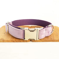 HKM-7489597 Pink and Purple Adjustable Dog Collar, Comfortable Fit for Small to Medium Dogs