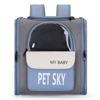 HKM-7489853 Breathable Outdoor Portable Pet Backpack made of Oxford Cloth
