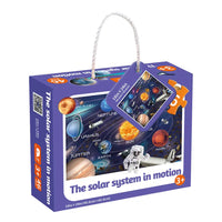 HKM-749011 Luminous Dinosaur Universe Jigsaw Puzzle Set - 46 Educational Pieces for Kids