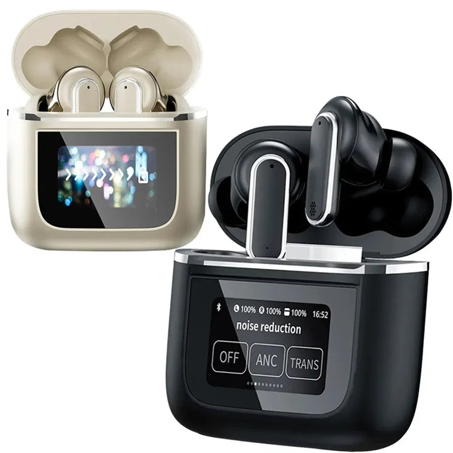 HKM-749011 YX27 TWS Wireless Earbuds with Touch Control, Active Noise Cancellation and LED Battery Indicator