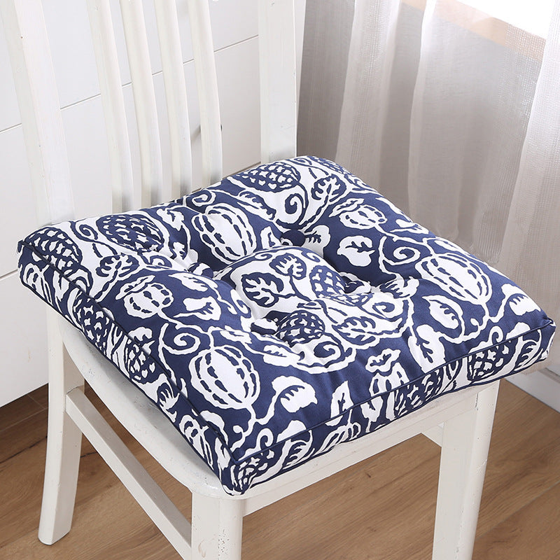 HKM-749075 Pearl Cotton Three-Dimensional Chair Cushion in Cotton Canvas Fabric