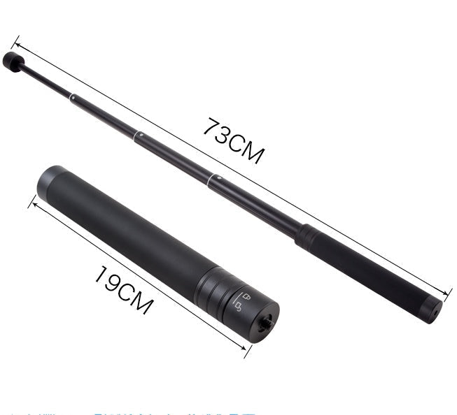 HKM-749075 Retractable Selfie Stick with Handheld Stabilizer for Steady Shots