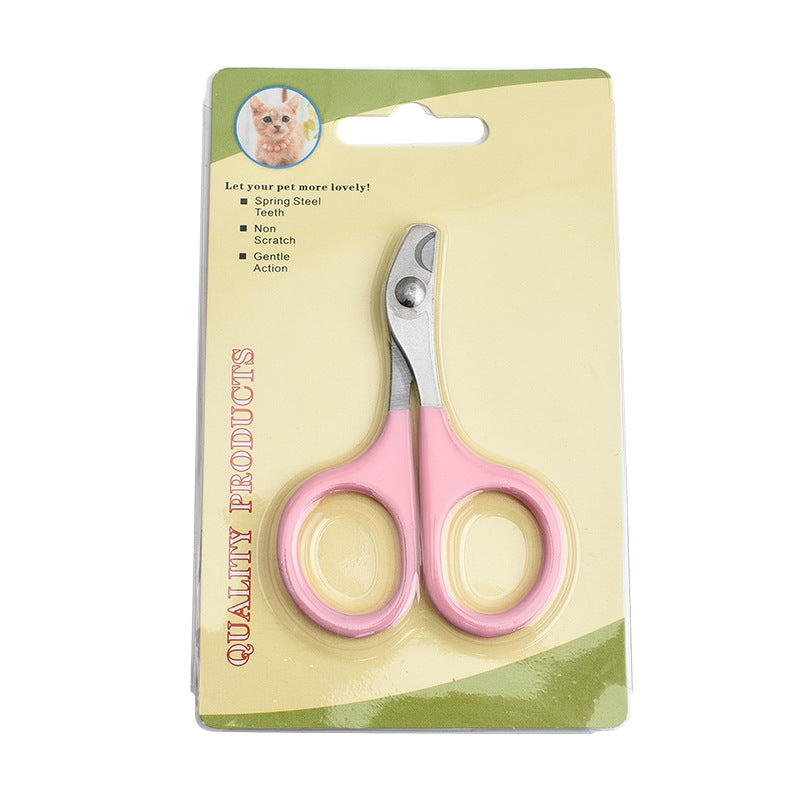 HKM-7491389 Stainless Steel Pet Nail Clipper for Small and Medium Dogs and Cats ¨C Various Colors Available