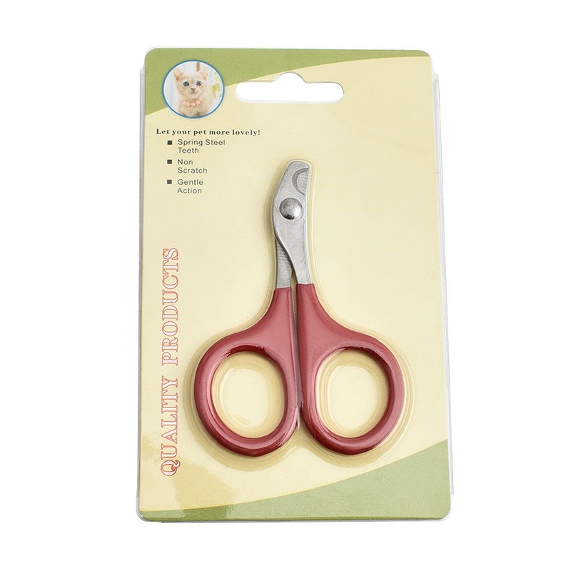 HKM-7491389 Stainless Steel Pet Nail Clipper for Small and Medium Dogs and Cats ¨C Various Colors Available