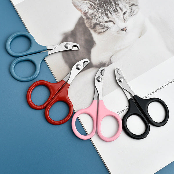 HKM-7491389 Stainless Steel Pet Nail Clipper for Small and Medium Dogs and Cats ¨C Various Colors Available