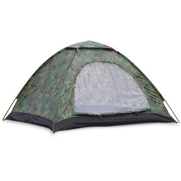 HKM-749203 Outdoor Camouflage Double Layer Tourist Tent for Camping Adventures