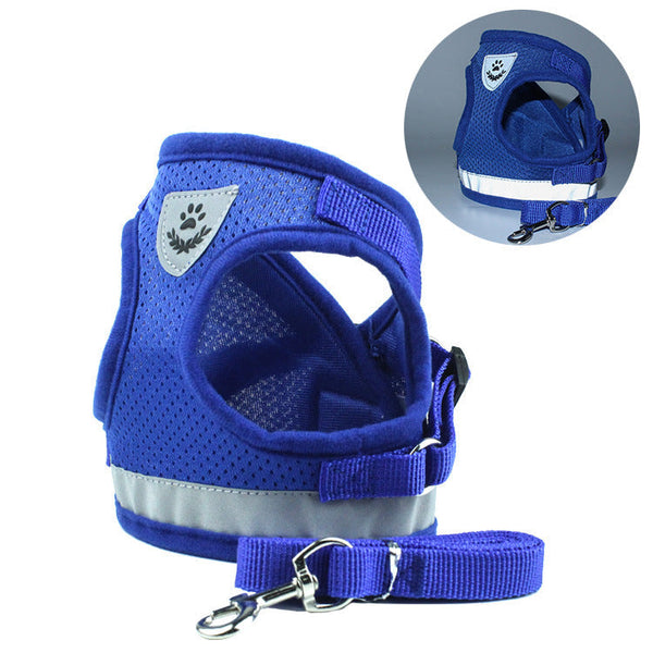 HKM-7492669 Adjustable Polyester Pet Chest Strap for Comfortable Fit, Multiple Sizes Available
