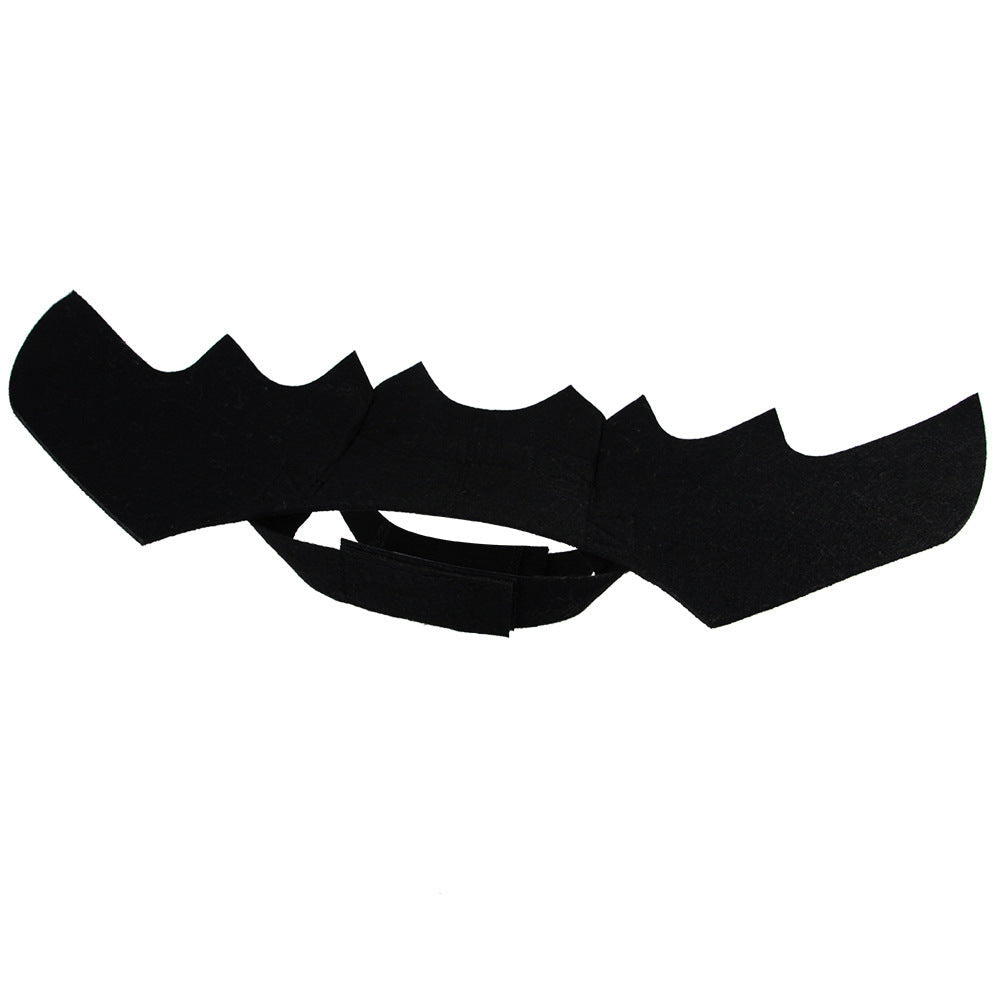 HKM-7493053 Halloween Bat Wings for Cats and Small Dogs - Lightweight Felt Costume Accessory