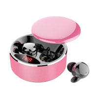 HKM-749331 Wireless Sports In-Ear Headphones with Bluetooth 5.0 and Charging Case - 10m Range, 4 Hours Talk Time, 4.5 Hours Music Playback