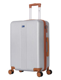 HKM-749395 Colour-Matched ABS Trolley Case Luggage Set for Men and Women