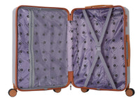 HKM-749395 Colour-Matched ABS Trolley Case Luggage Set for Men and Women