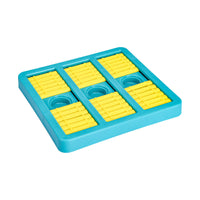 HKM-7494205 Interactive Dog Puzzle Toy - Anti-Boredom Educational Activity for Dogs - Lake Blue and Green