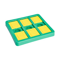 HKM-7494205 Interactive Dog Puzzle Toy - Anti-Boredom Educational Activity for Dogs - Lake Blue and Green