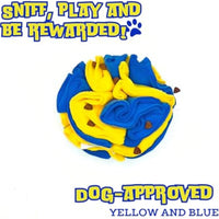 HKM-7494845 Dog Puzzle Ball for Foraging Fun - Interactive Enrichment Toy for Visual Stimulation and Snuffle Activities