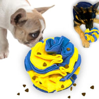 HKM-7494845 Dog Puzzle Ball for Foraging Fun - Interactive Enrichment Toy for Visual Stimulation and Snuffle Activities