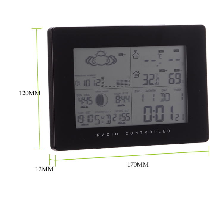 HKM-749523 Digital Wireless Thermometer and Hygrometer Weather Station