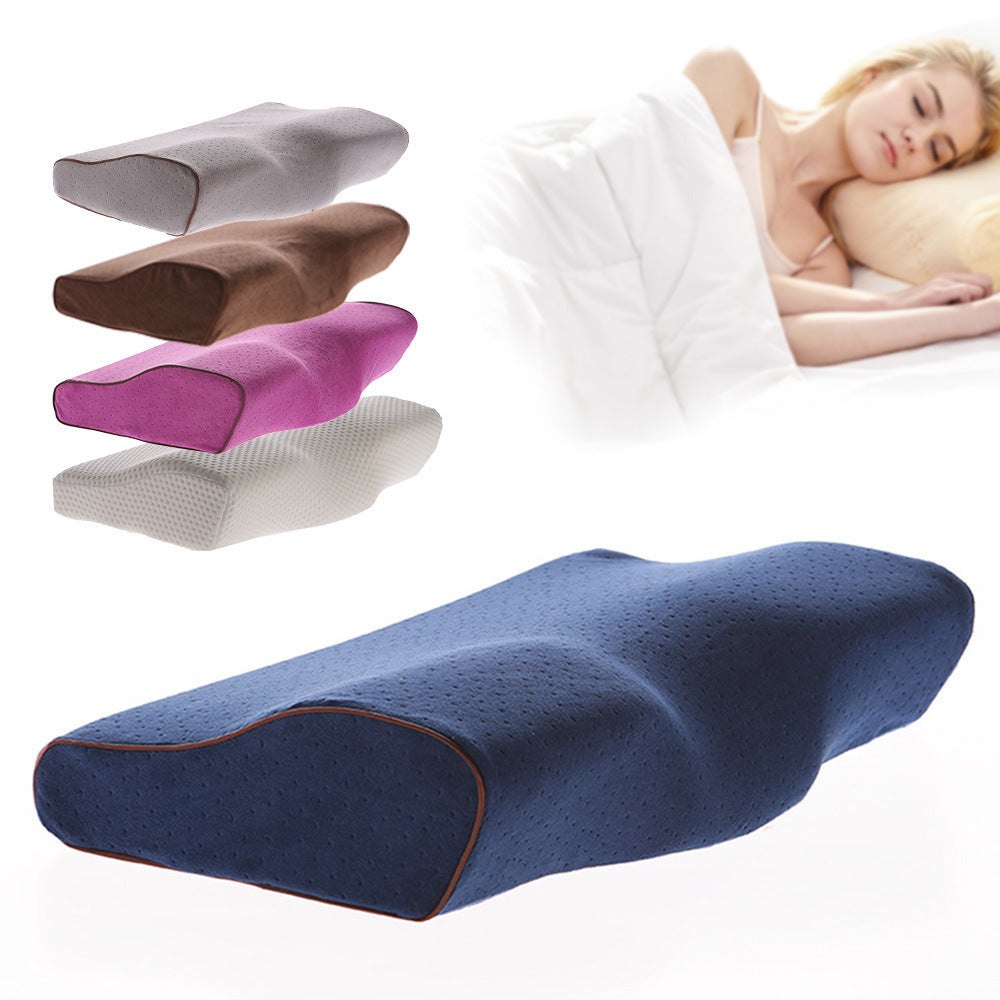 HKM-749843 Butterfly Memory Foam Pillow - 100% Slow Rebound Material, 50x30cm